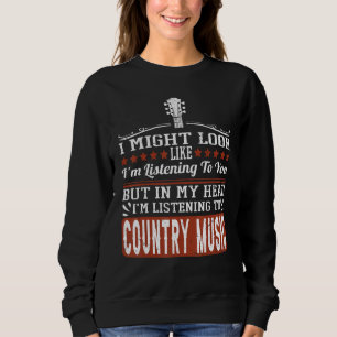 Funny Land Music Älskare Western Land Music T Shirt