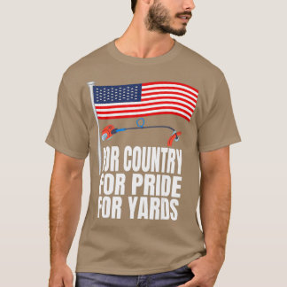 Funny Landscaping Humor Ogräs Wacker Patriotic T Shirt
