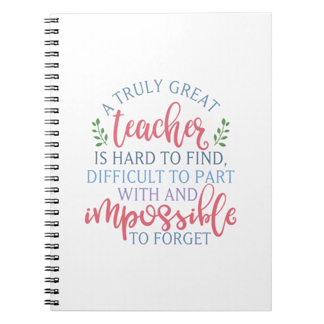 Funny lärarvärderingsprincip anteckningsbok (Framsidan)