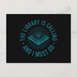Funny läsare för Bibliotek Bok som läser Bok Älska Vykort