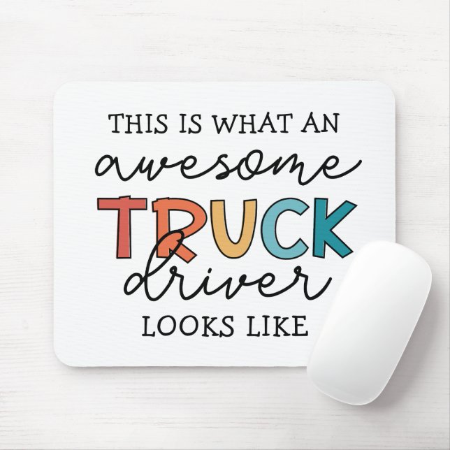 Funny Lastbil-drivrutin | Drivrutin Fantastisk Tow Musmatta (Med mus)