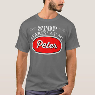 Funny Lastbil-drivrutin stannar vid min Peter T Shirt