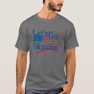 Funny Låt oss Go Branson Brandon Konservativ Anti T Shirt