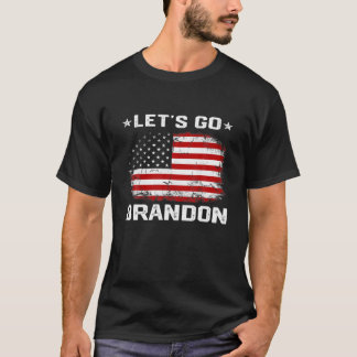 Funny Låt oss Go Branson Brandon Konservativ Anti T Shirt