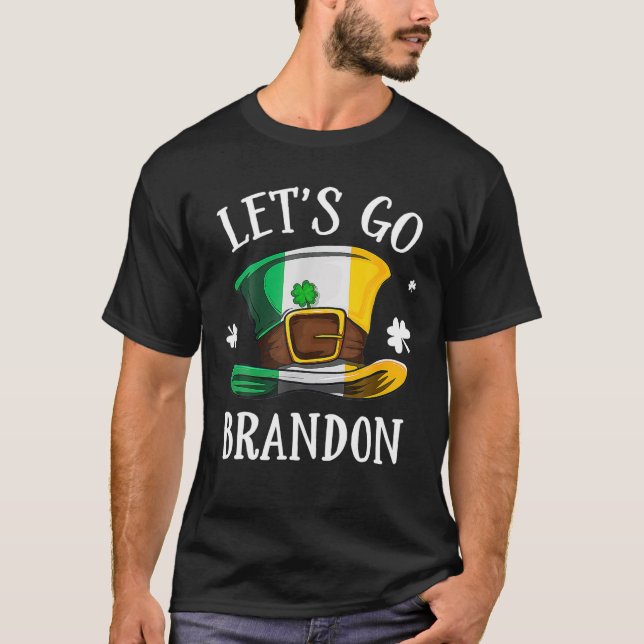 Funny Låt oss Go Branson Brandon T Shirt (Framsida)