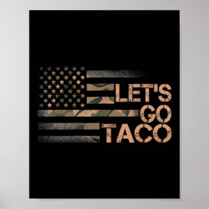 Funny Låt oss Go Taco 3 Poster