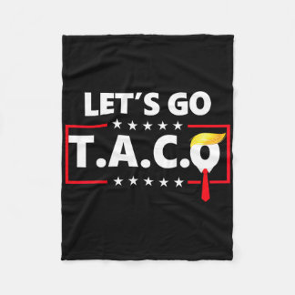 Funny Låt oss Go Taco Fleecefilt