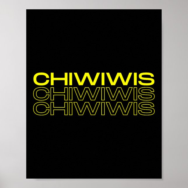 Funny Latino Mexican Chicano Cinco De Mayo Chiwiwi Poster (Framsidan)