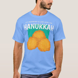 Funny Latkes Traditional Jewish Hanukkah Pun T Shirt