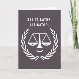 Funny Law School Studenten Kort