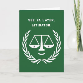 Funny Law School Studenten Kort