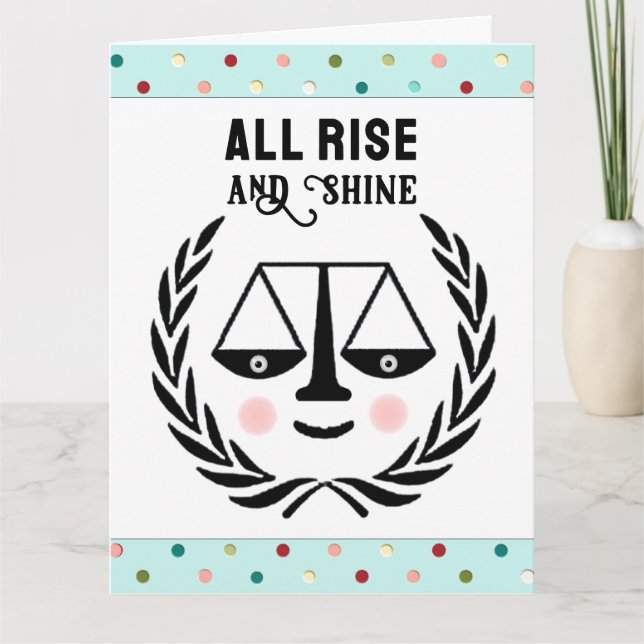 Funny Law School Studenten Kort (Framsida)