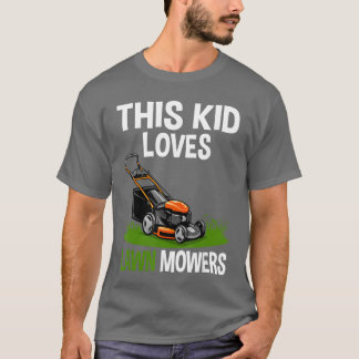 Funny Lawn Mowing for Lawn Mower Farm Gardening vi T Shirt