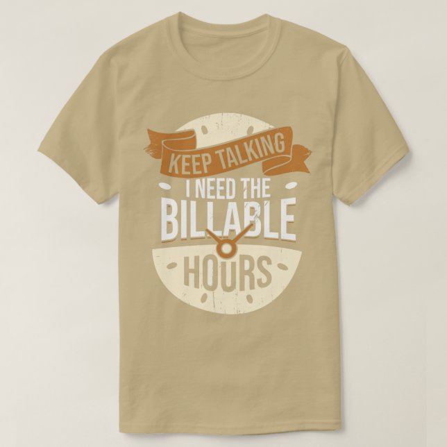 Funny Lawyer Attorney Advocate Gift T Shirt (Design framsida)