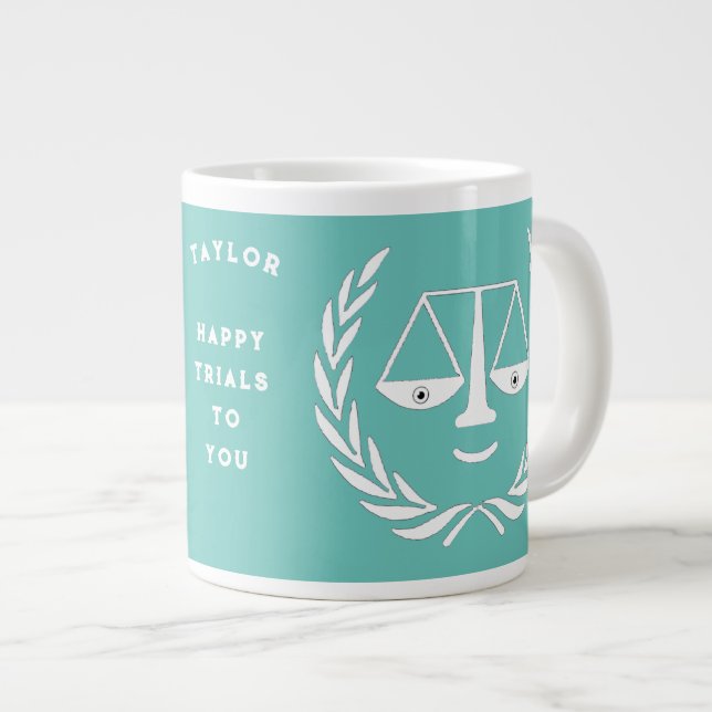 Funny Lawyer Giant Coffee Mugg Jumbo Mugg (Framsida höger)