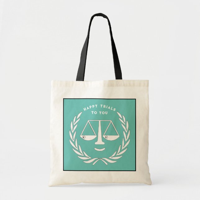 Funny Lawyer Gift Tygkasse (Framsidan)