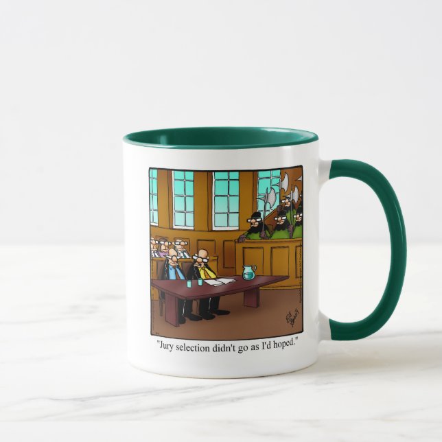 Funny Lawyer Humor Mugg Gift (Höger)