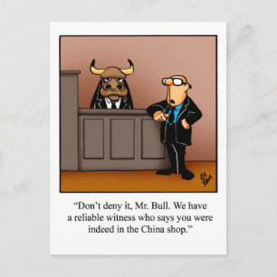 Funny Lawyer Humor Postcard Vykort