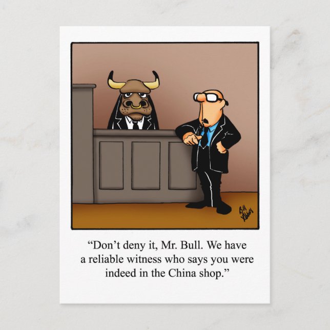 Funny Lawyer Humor Postcard Vykort (Framsida)
