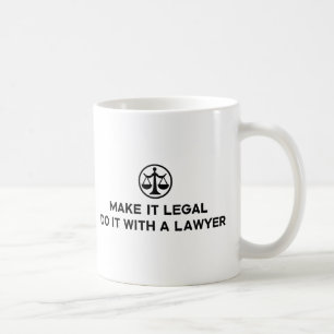 Funny Lawyer Kaffemugg