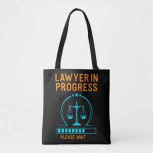 Funny Lawyer Loading Lawyer Studenten Tygkasse