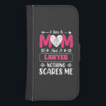 Funny Lawyer Mamma, Lawyer Mamma Funny Galaxy S4 Plånbok<br><div class="desc">Lönsam och Perfekt Lawyer Mamma design. Det är en coola juristskjorta och är en perfekt gåva till det stolta dam med dessa två titlar. Ta en och ge den som mors dag, födelsedag eller Julklapp till mamma. Denna utformning kan användas på T-tröjor, sötare och sötningsmedel. Jag är en Mamma och...</div>