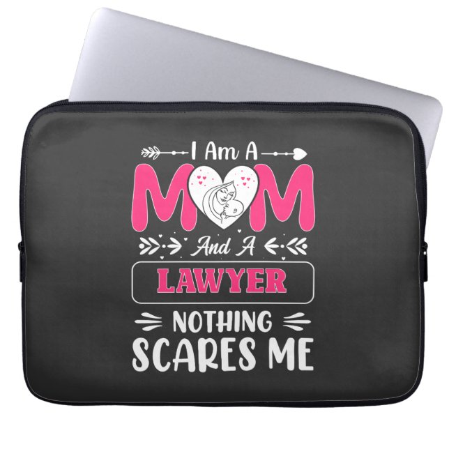 Funny Lawyer Mamma, Lawyer Mamma Funny Laptop Fodral (Framsidan)