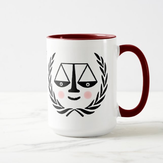 Funny Lawyer Mugg (Höger)