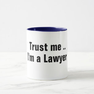 Funny Lawyer Mugg - Anpassade Gift for Attorneys