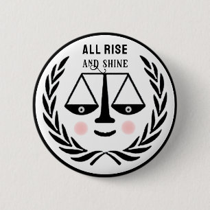 Funny Lawyer Novelty Gift Button Knapp