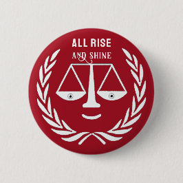 Funny Lawyer Novelty Gift Button Knapp