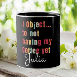 Funny Lawyer Personlig I Object Två-Tonad Mugg