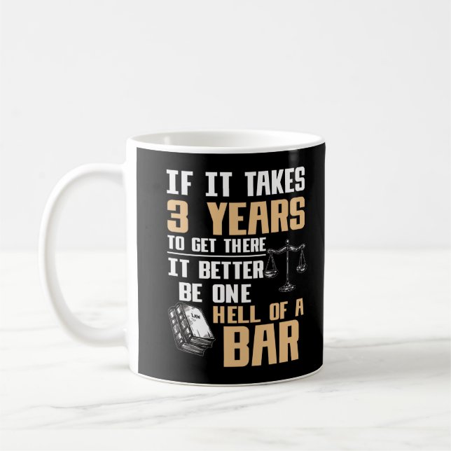 Funny Lawyer Student Future Attorneys Kaffemugg (Vänster)