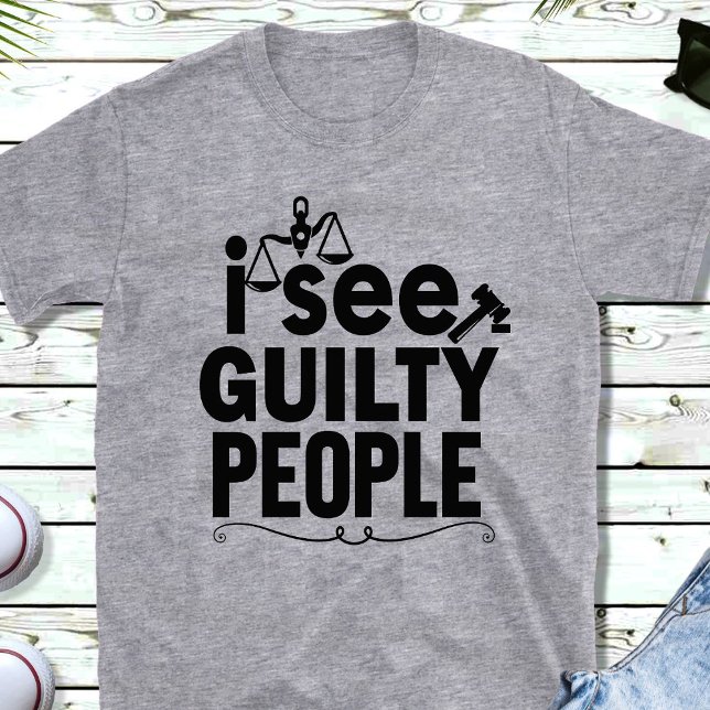Funny Lawyer T Shirt (Skapare uppladdad)