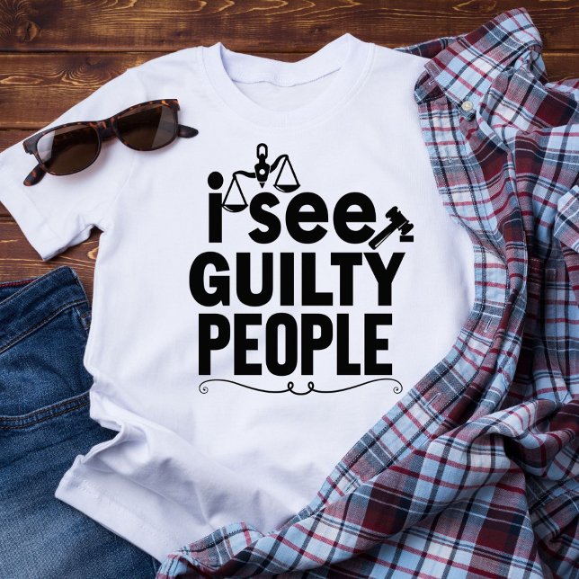 Funny Lawyer T-Shirt (Skapare uppladdad)