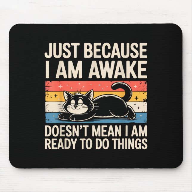 Funny Lazy Cat Meme Weird Stuff Lover Men Women Bo Musmatta (Framsidan)