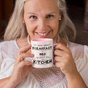 Funny Lazy Make Sarkastic Quote Wife Coffee Mugg