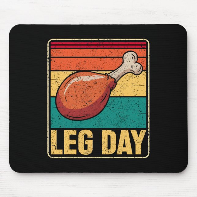 Funny Leg Day Costume Turkey Day Pilgrim Thanksgiv Musmatta (Framsidan)