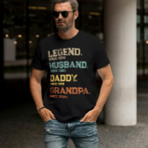 Funny Legend Make pappa Grandpa Anpassningsbar Gif