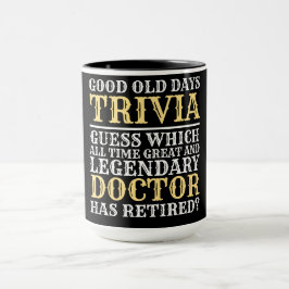 Funny Legendary Doktor Pension Mugg