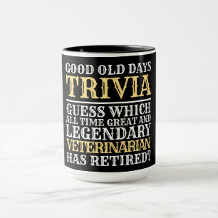 Funny Legendary Veterinarian Pension T-Shirt Mu Mugg