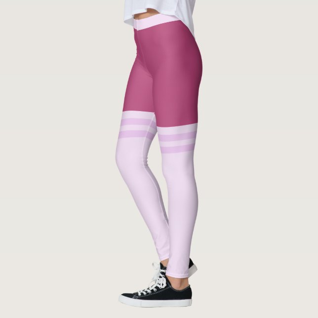 Funny Leggings med Faux Overknee Socks (Vänster)