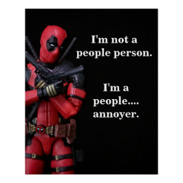 Funny Leksak-fotografi mot Hero Perfect Poster