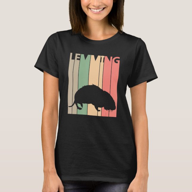 Funny Lemming Costume T Shirt (Framsida)