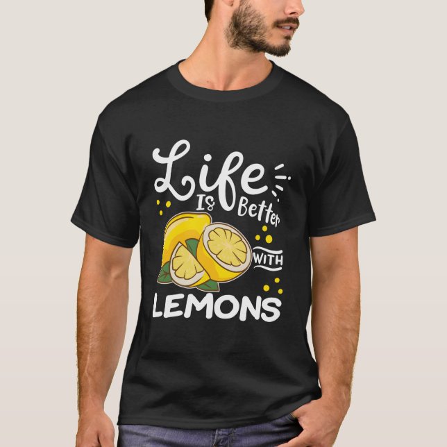 Funny Lemon T Shirt (Framsida)