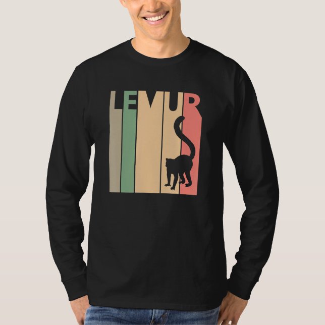 Funny Lemur Costume T Shirt (Framsida)