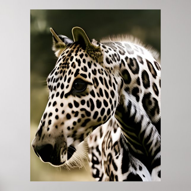 Funny Leopard Appaloosa Horse Poster (Framsidan)