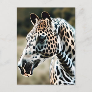 Funny Leopard Appaloosa Horse Vykort
