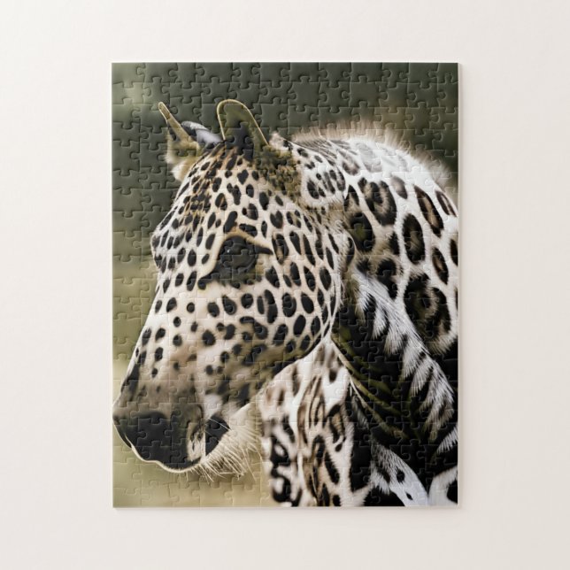 Funny Leopard Appaloosa Pussel (Vertikal)