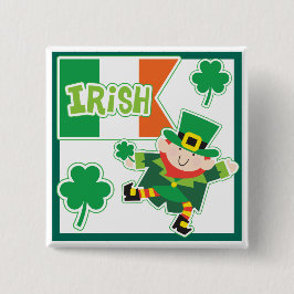 Funny Leprechaun Jig Irish Party Knapp